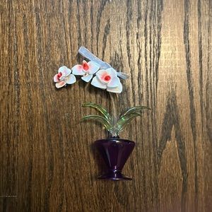Orchid ornament